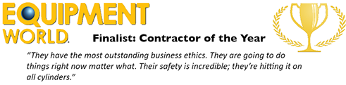 Equipment World Contractor of the Year